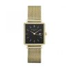 Montre Rosefield Boxy Acier Rosegold Et Noir