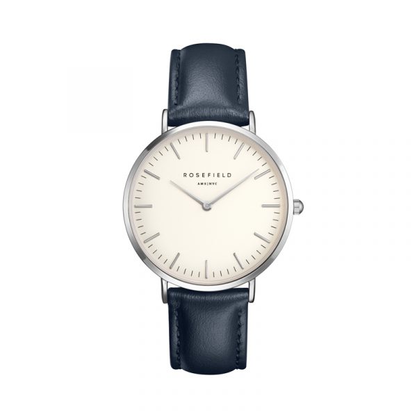 Montre Rosefield Bowery Bleu et Acier
