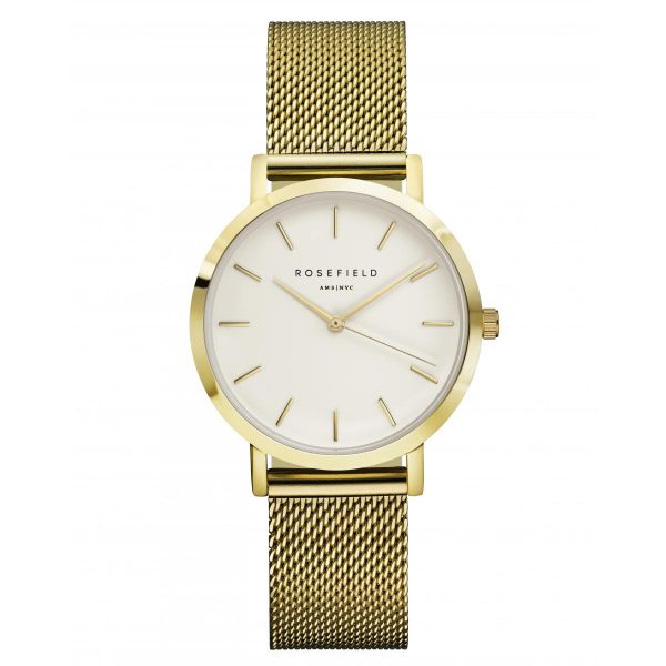 Montre Rosefield Tribeca Jaune Et Blanche